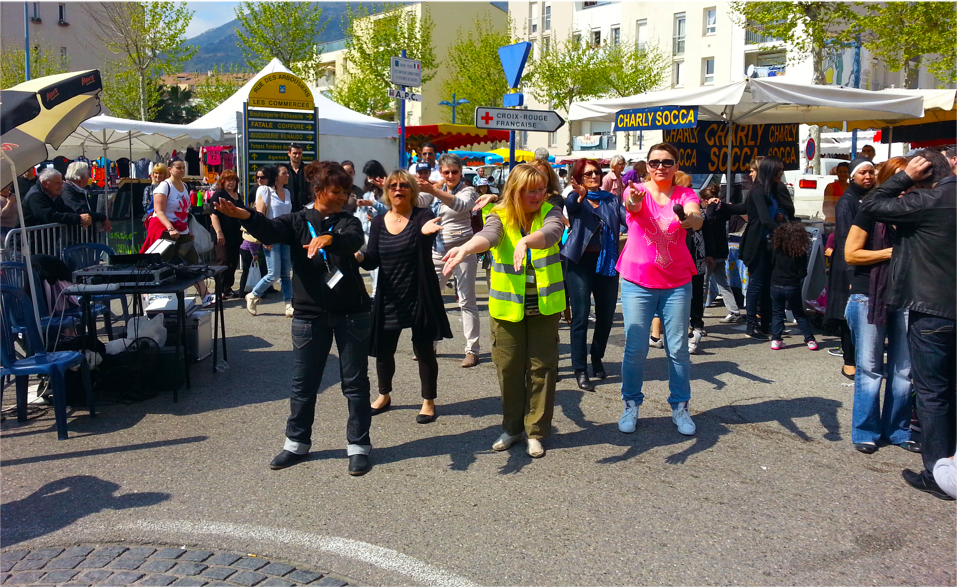 animation de la Foire de Printemps de Carros