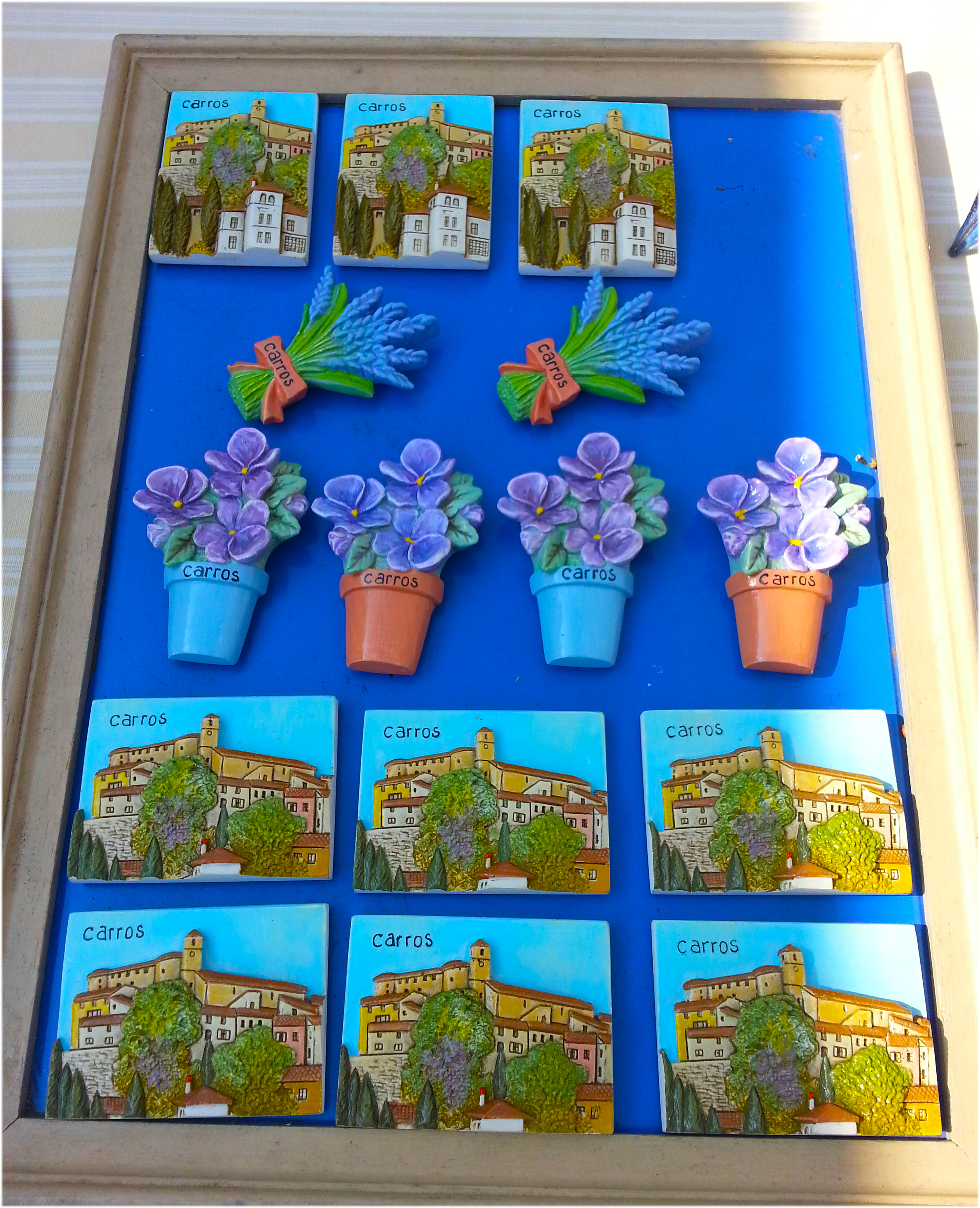 décorations avec Carros à la Foire de Printemps de Carros