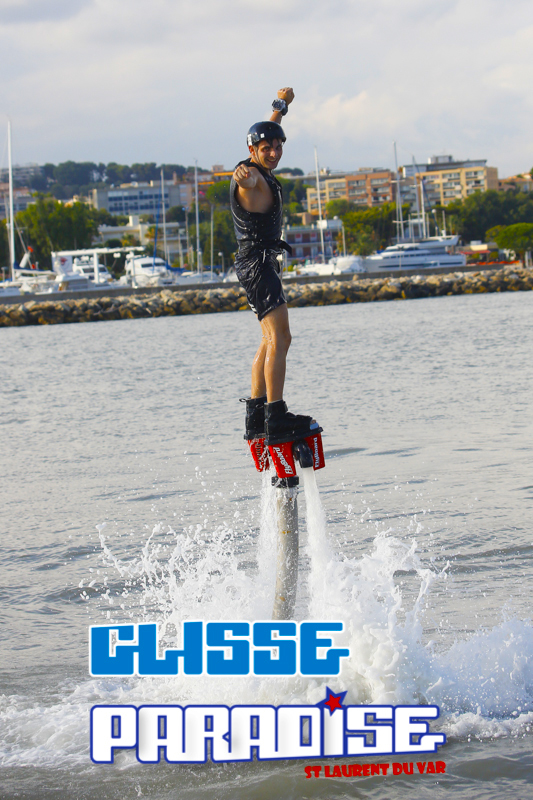 flyboard glisse paradise avec nice weeeknd