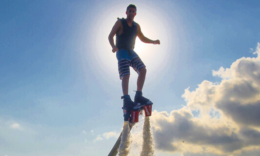 flyboard soleil nice weekend glisse paradise