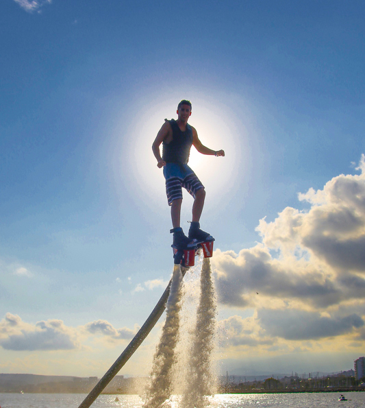 Flyboard sur la Côte d’Azur avec Glisse Paradise