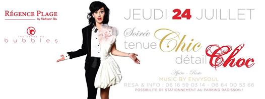 soirée cave du bubbles regence plage