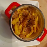 pates aux truffes blanches olive et artichaut restaurant nice