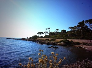 randonnée promenade cap d'antibes vue