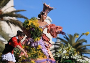 bataille de fleur carnaval de nice