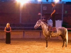 spectacle equestre nice Charles LAMARCHE Caroline BONHOMME