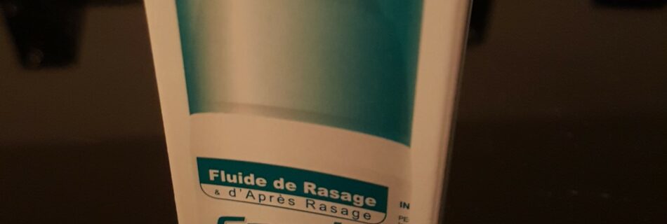 fluide de rasage dermofluide mousse à raser protection