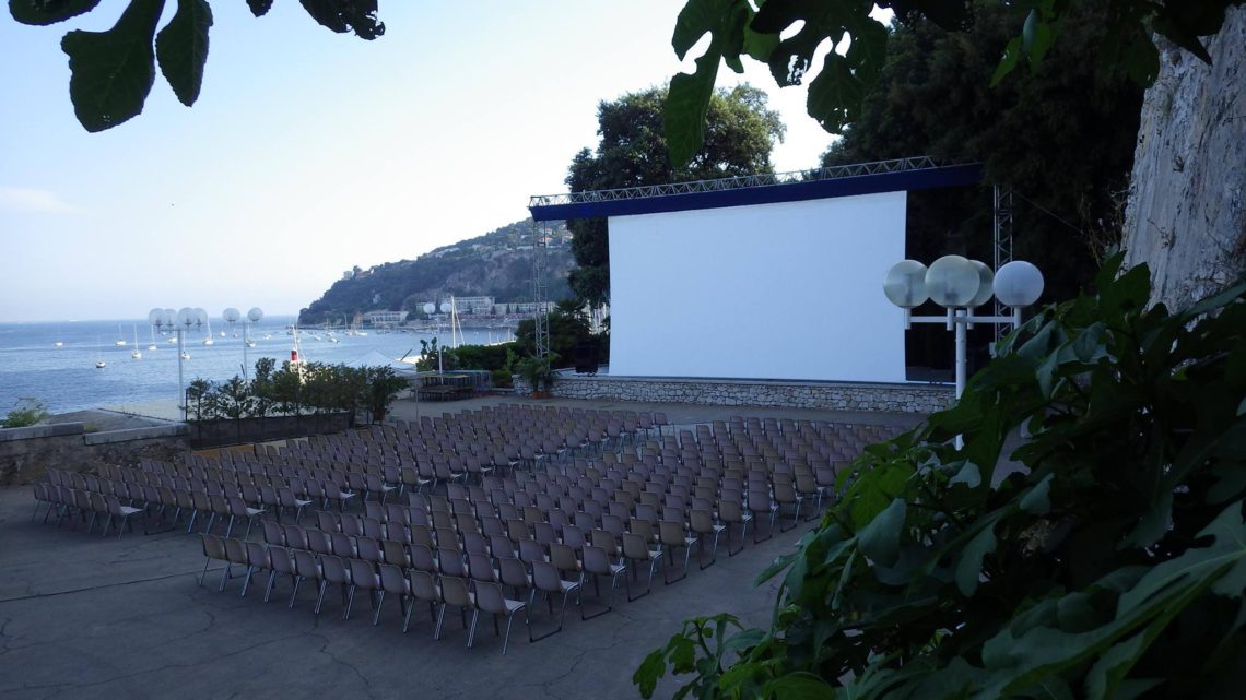 Cinéma en plein air vue mer