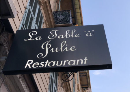 restaurant spécialité niçoises nice la table à julie