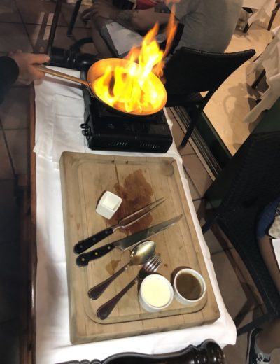 chateaubriand flambé restaurant nice le siècle west end