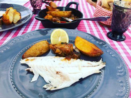 daurade royale au restaurant