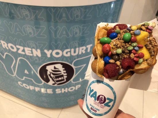 gaufre yaourt glacé yaoz