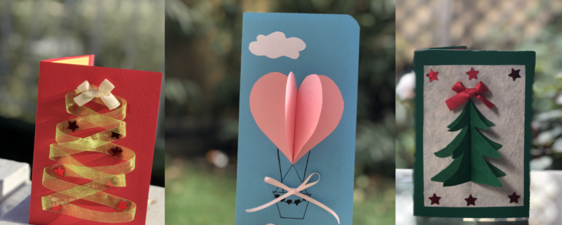 cartes de voeux personnalisées home made