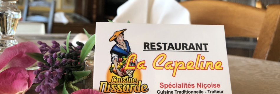 la capeline restaurant spécialité niçoise