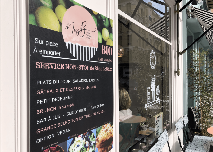 Miss B : nouvelle belle adresse gourmande à Nice