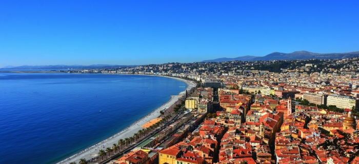 aéroport nice à pied