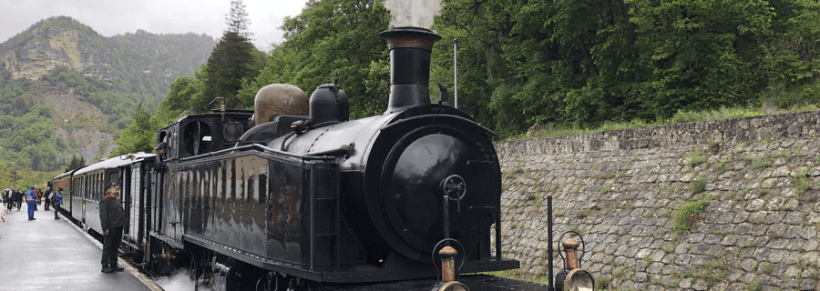 train des pignes vapeur