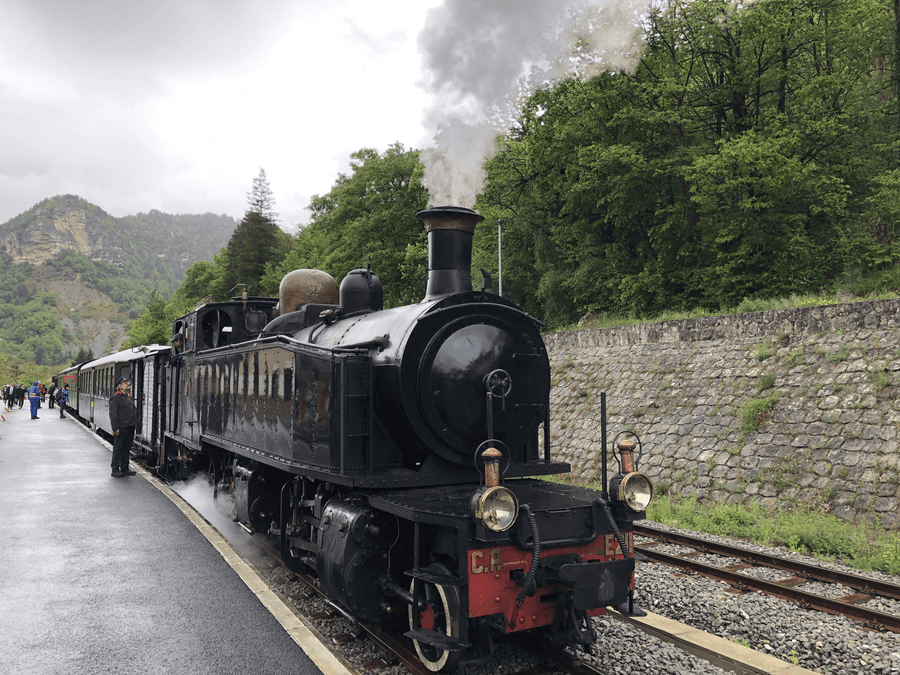 train des pignes vapeur