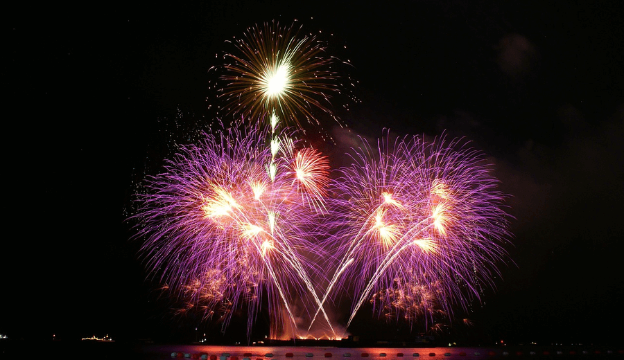 Feux d’artifice Côte d’Azur 2019