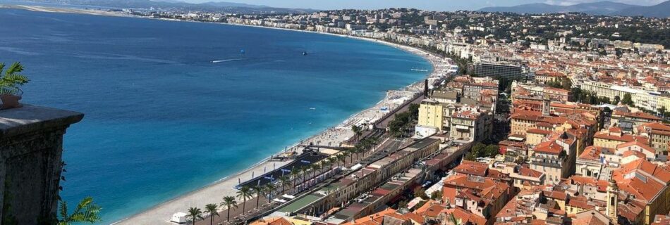 vue colline chateau nice