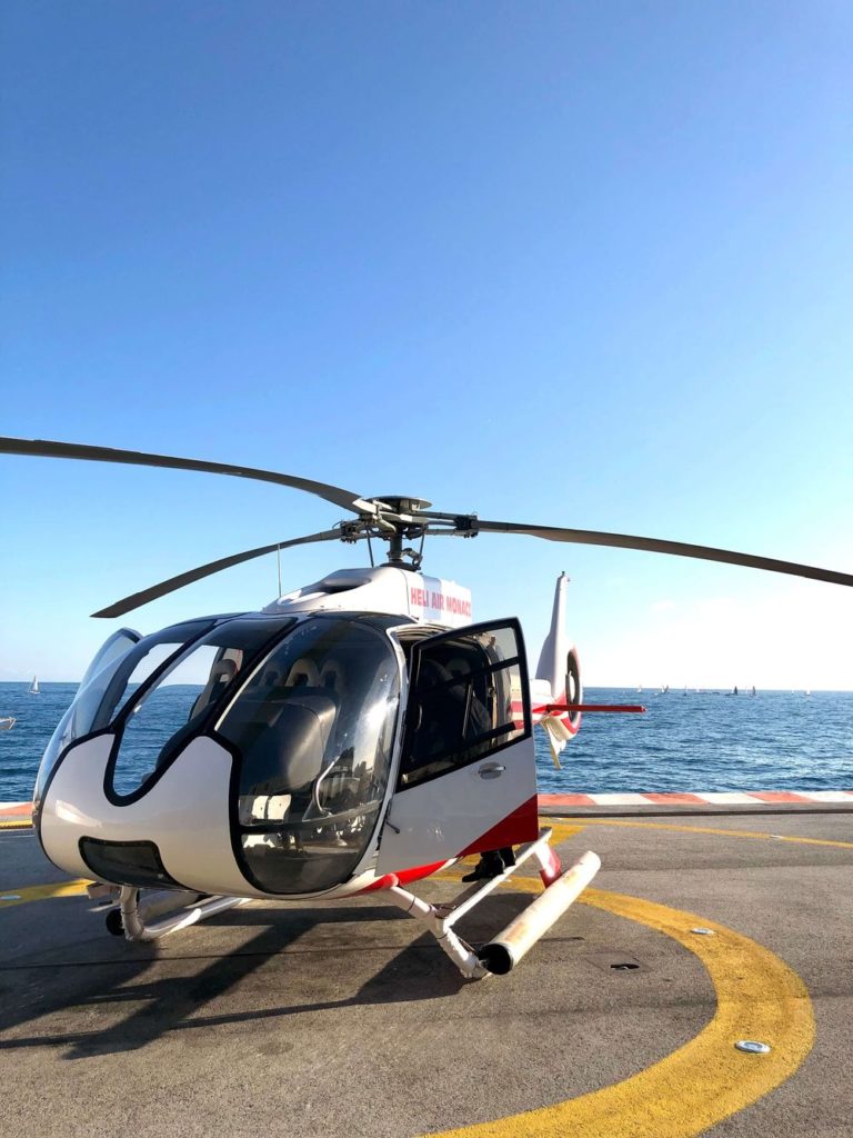 bapteme helicoptere monaco