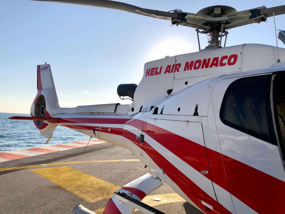 bapteme helicoptere monaco