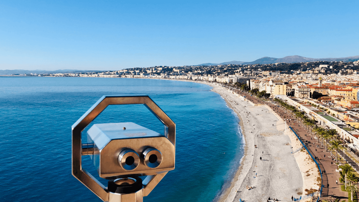 La plus belle vue de Nice à la colline du Château - Nice-Weekend.com