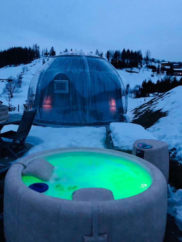 nuit bulle romantique jaccuzi