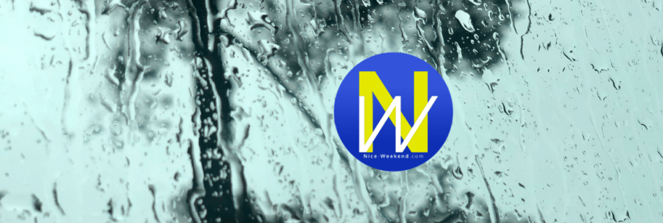 pluie à Nice et sur la Côte d'Azur