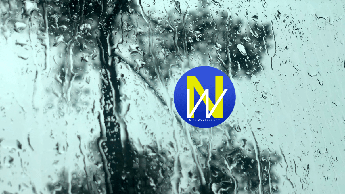 pluie à Nice et sur la Côte d'Azur