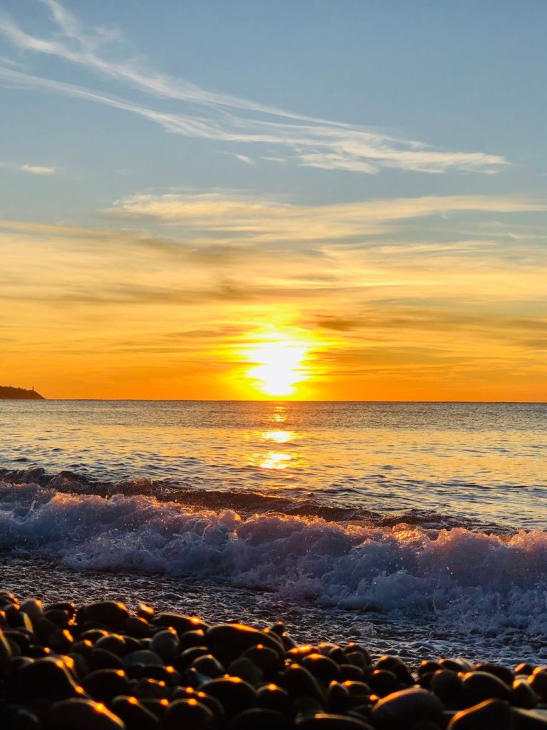 lever soleil à nice
