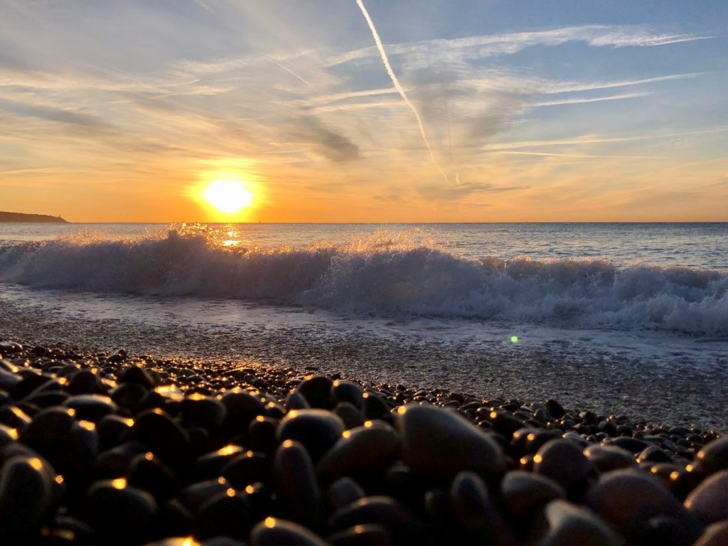 lever soleil à nice cote dazur