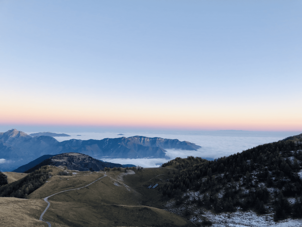 idée sortie dans la Vésubie vue de l'Authion