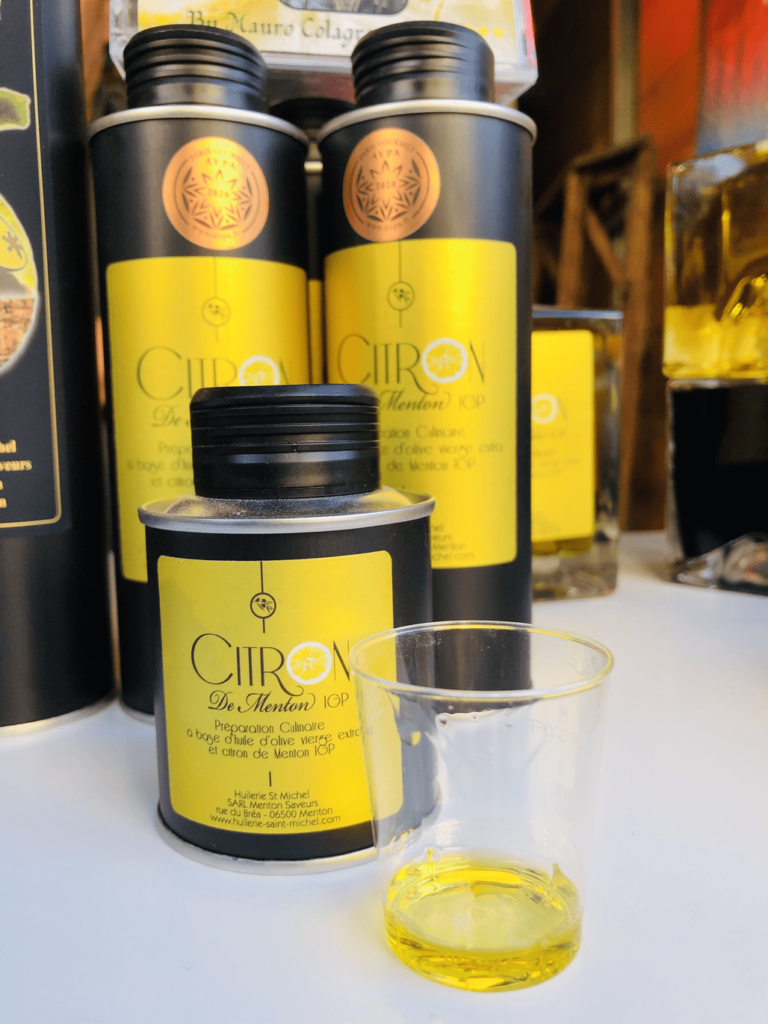 huile olive citron menton