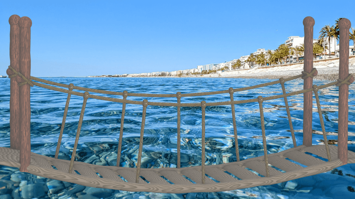 pont de l'Ascension à Nice