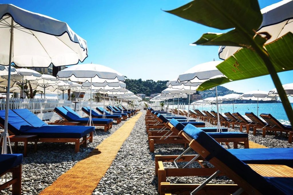 beau rivage nice plage privée