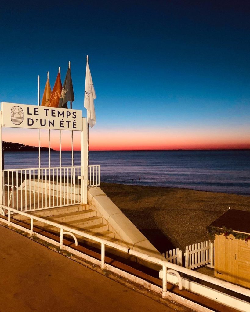plage privée nice le temps d'un été