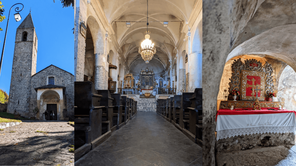 église sainte croix valdeblore