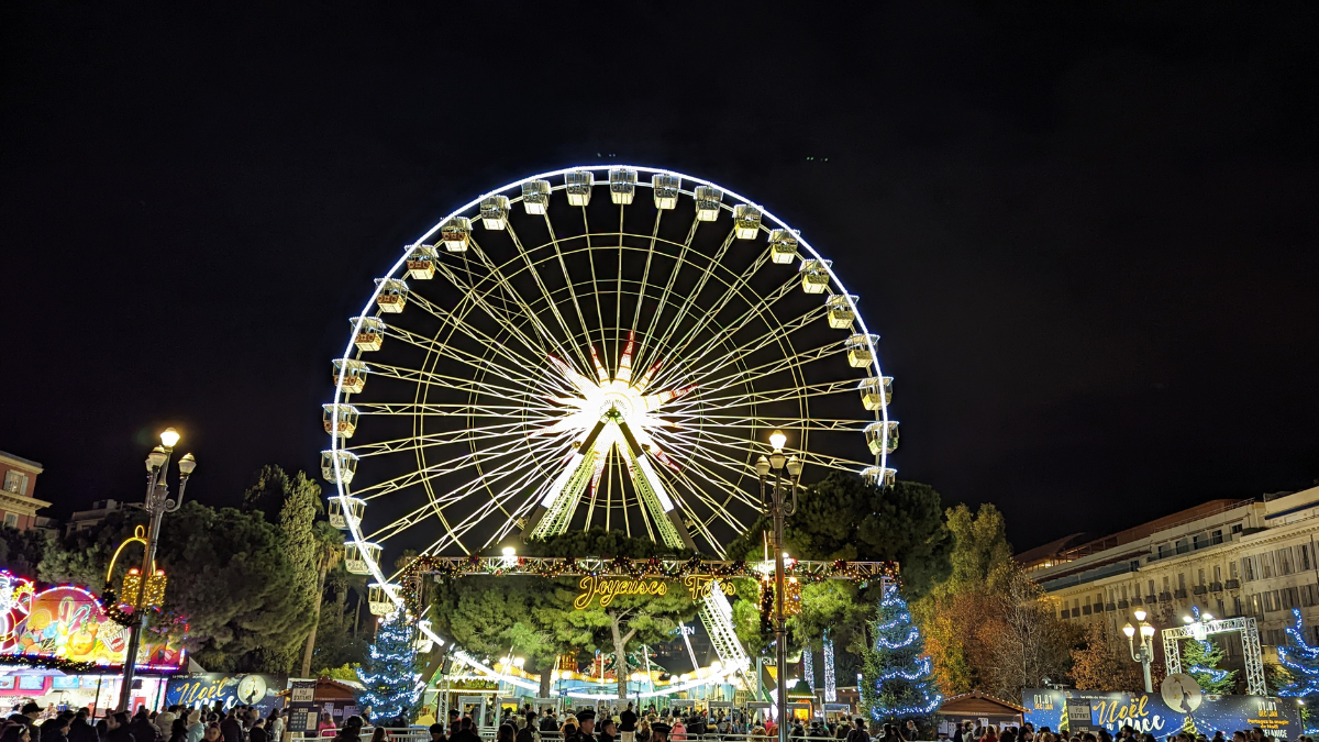 marché de noël à nice 2022