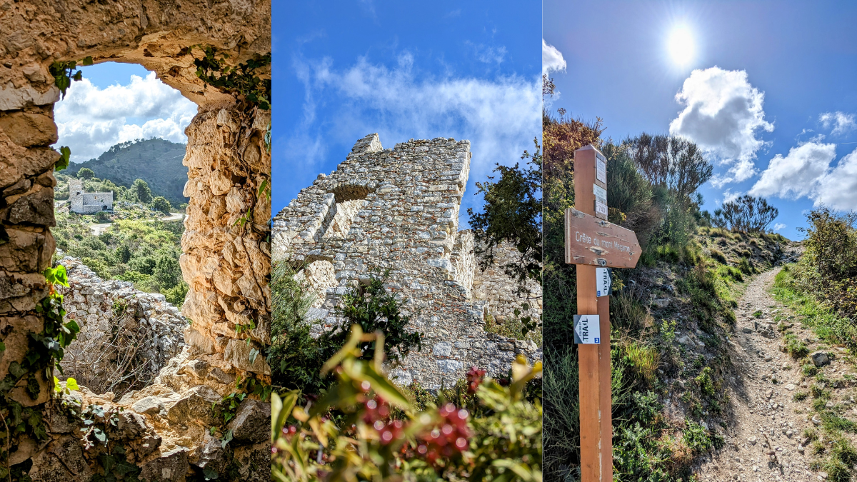 Châteauneuf-Villevieille escapade à moins d'une heure de Nice