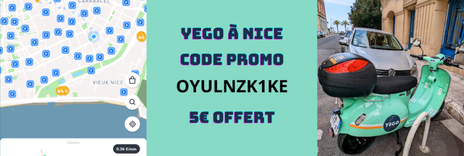 code promo yego à nice