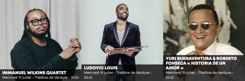 Mercredi 19 juillet Nice jazz festival 2023 scène Jazz