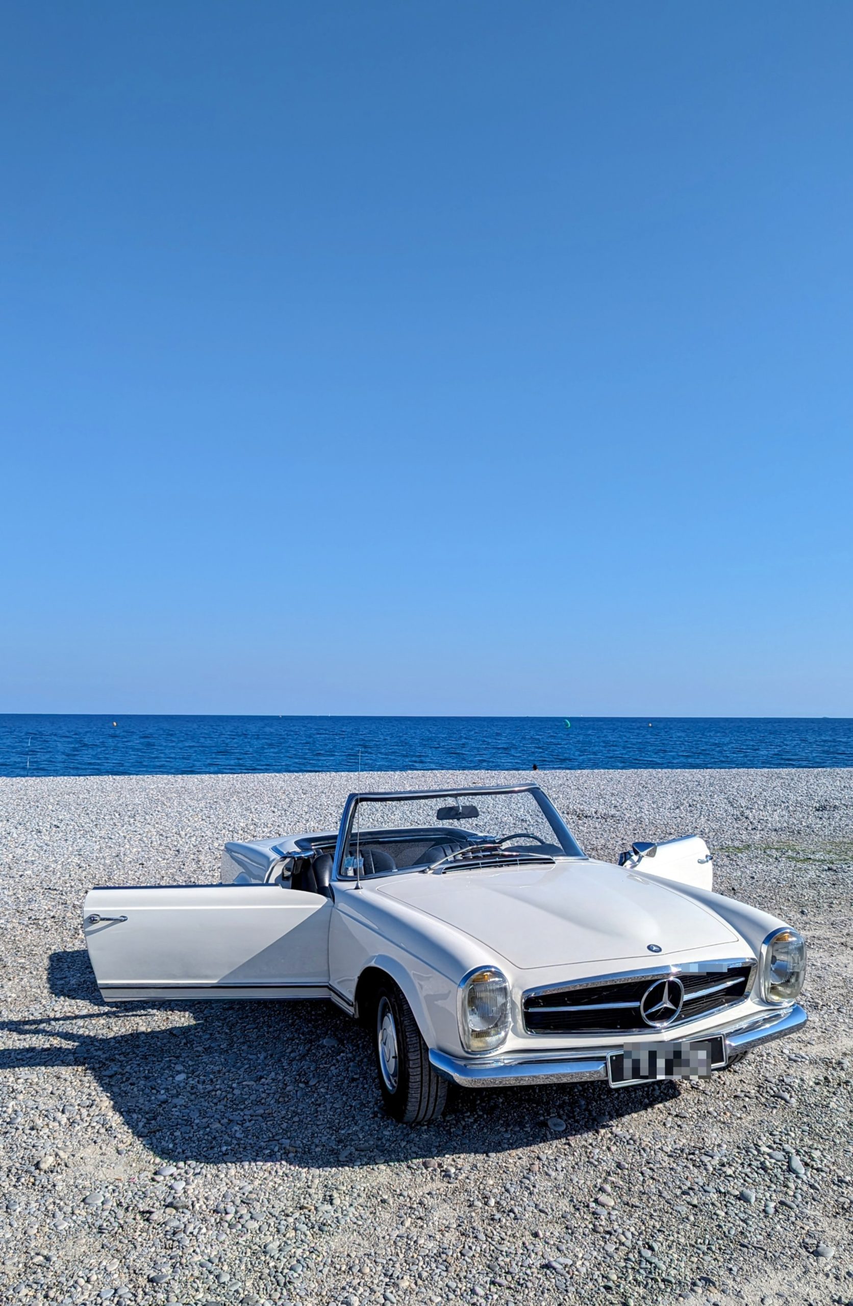 location de voiture de collection à nice sunset ride