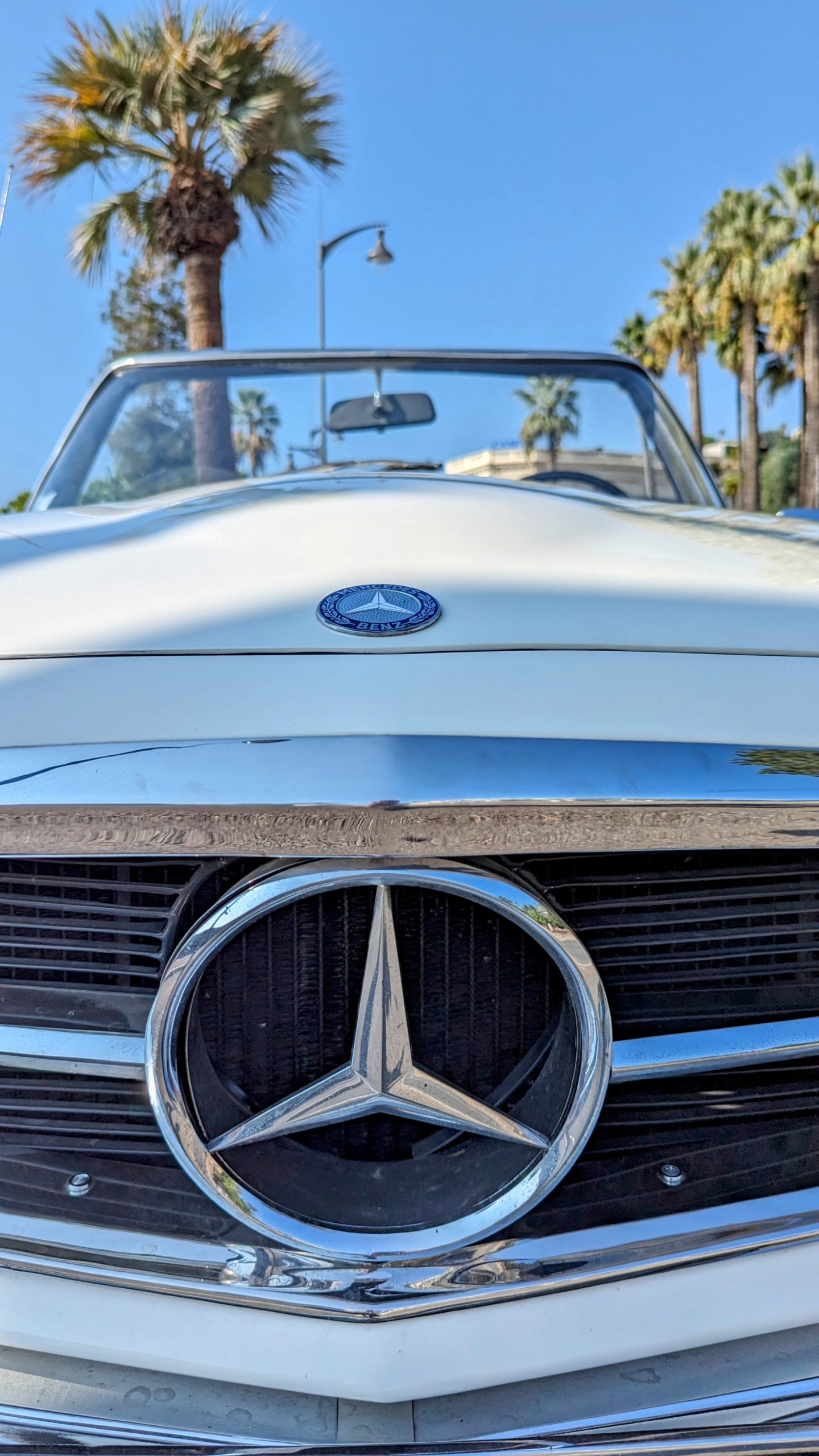 location de voiture de collection à nice sunset ride