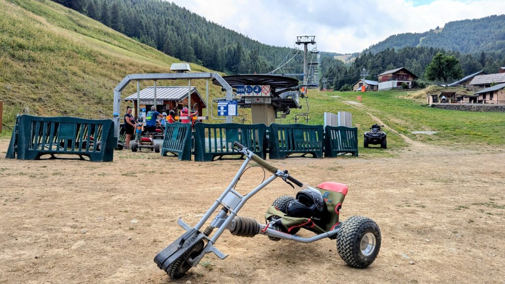 kart de descente roubion
