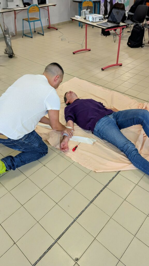 formation aux premiers secours à Nice le garrot