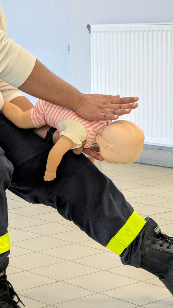 formation aux premiers secours à Nice nourisson
