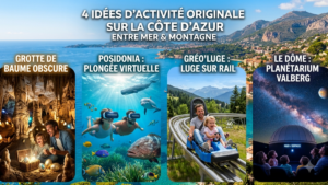 4 idées originales côte d'azur
